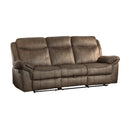  Manufacturer Color_Brown -- Homelegance Aram Reclining Sofa IMAGE 2