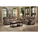  Manufacturer Color_Brown -- Homelegance Aram Reclining Sofa IMAGE 5
