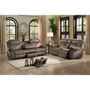  Manufacturer Color_Brown -- Homelegance Aram Reclining Sofa IMAGE 7
