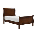  Color_Cherry Size_Twin -- Mayville 2147T-1* Twin Bed IMAGE 2