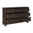  Homelegance Begonia 1718GY-5 Dresser with Hidden Drawer IMAGE 3