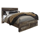 Size_Queen -- Benchcraft Derekson Panel Bed with Storage IMAGE 1