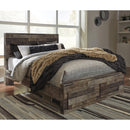  Size_Queen -- Benchcraft Derekson Panel Bed with Storage IMAGE 2