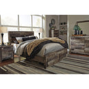  Size_Queen -- Benchcraft Derekson Panel Bed with Storage IMAGE 7