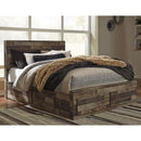  Size_Queen -- Benchcraft Derekson Panel Bed with Storage IMAGE 2