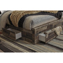  Size_Queen -- Benchcraft Derekson Panel Bed with Storage IMAGE 4