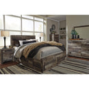  Size_Queen -- Benchcraft Derekson Panel Bed with Storage IMAGE 7