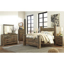  Size_Queen -- Signature Design by Ashley Trinell Poster Bed IMAGE 3