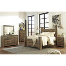  Size_Queen -- Signature Design by Ashley Trinell Poster Bed IMAGE 4