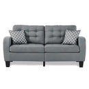  Homelegance Sinclair 8202GRY-3 Sofa IMAGE 1