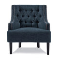  Manufacturer Color_Indigo -- Homelegance Charisma Stationary Fabric Accent Chair IMAGE 1