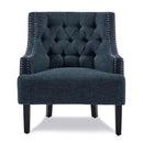  Manufacturer Color_Indigo -- Homelegance Charisma Stationary Fabric Accent Chair IMAGE 1