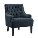  Manufacturer Color_Indigo -- Homelegance Charisma Stationary Fabric Accent Chair IMAGE 2
