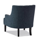  Manufacturer Color_Indigo -- Homelegance Charisma Stationary Fabric Accent Chair IMAGE 4