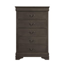  Color_Stained gray -- Mayville 2147SG-9 Chest IMAGE 1