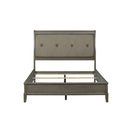  Color_Grey Size_King -- Cotterill 1730KGY-1EK* Eastern King Bed IMAGE 2