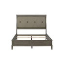  Color_Grey Size_Queen -- Cotterill 1730GY-1* Queen Bed IMAGE 2