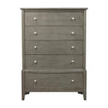  Color_Grey -- Homelegance Cotterill 5 Drawer Chest IMAGE 1