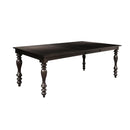  Homelegance Begonia 1718GY-90 Dining Table IMAGE 2