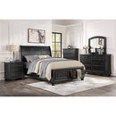  Color_Black -- Laurelin 1714BK-5 Dresser, Hidden Drawer IMAGE 6