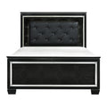  Color_Black Size_California King -- Allura 1916KBK-1CK* California King Bed, LED Lighting IMAGE 1