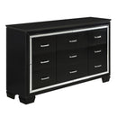  Color_Black -- Allura 1916BK-5 Dresser IMAGE 2