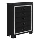  Color_Black -- Allura 1916BK-9 Chest IMAGE 2