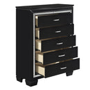  Color_Black -- Allura 1916BK-9 Chest IMAGE 3