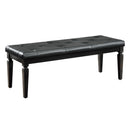  Homelegance Allura 1916BK-FBH Bed Bench IMAGE 1