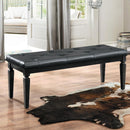  Homelegance Allura 1916BK-FBH Bed Bench IMAGE 2