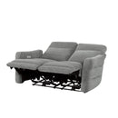  Homelegance Edition 9804DV-2PWH Power Double Lay Flat Reclining Love Seat with Power Headrests and USB Ports IMAGE 3