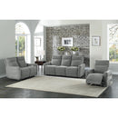 Homelegance Edition 9804DV-2PWH Power Double Lay Flat Reclining Love Seat with Power Headrests and USB Ports IMAGE 5