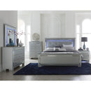  Color_Silver Size_King -- Allura 1916K-1EK* Eastern King Bed, LED Lighting IMAGE 3