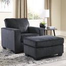 Manufacturer Color_Slate -- Signature Design by Ashley Altari Stationary Fabric Chair IMAGE 3