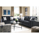  Manufacturer Color_Slate -- Signature Design by Ashley Altari Stationary Fabric Loveseat IMAGE 4