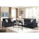  Manufacturer Color_Slate -- Signature Design by Ashley Altari Stationary Fabric Loveseat IMAGE 8