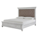  Size_Queen -- Benchcraft Kanwyn Panel Bed IMAGE 1
