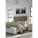  Size_California King -- Kanwyn B777 California King Upholstered Panel Storage Bed IMAGE 10