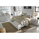  Size_California King -- Kanwyn B777B12 California King Panel Bed with Storage Bench IMAGE 8
