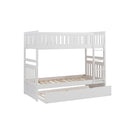  Homelegance Galen B2053W-1*R Twin/Twin Bunk Bed with Twin Trundle IMAGE 4