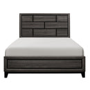  Color_Grey Size_Queen -- Davi 1645-1* Queen Bed IMAGE 1