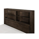  Size_Queen -- Homelegance Chesky Platform Bed with Storage IMAGE 3