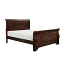  Size_Queen -- Homelegance Abbeville Sleigh Bed IMAGE 2