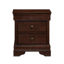  Homelegance Abbeville 1856-4 Night Stand, Hidden Drawer IMAGE 1