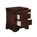  Homelegance Abbeville 1856-4 Night Stand, Hidden Drawer IMAGE 3
