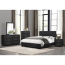  Color_Black -- Homelegance Lorenzi 6 Drawer Dresser IMAGE 4