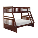  Homelegance Rowe B2013TFDC-1* Twin/Full Bunk Bed IMAGE 1