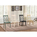  Homelegance Janina 5516TLS Side Chair, Teal IMAGE 2