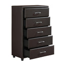  Color_Dark Brown -- Lorenzi 2220DBR-9 Chest IMAGE 3