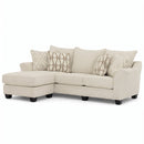 Stanton Fluffy River Rock Sofa, Chaise & Double Chair - Maison Elegance Furniture LLC